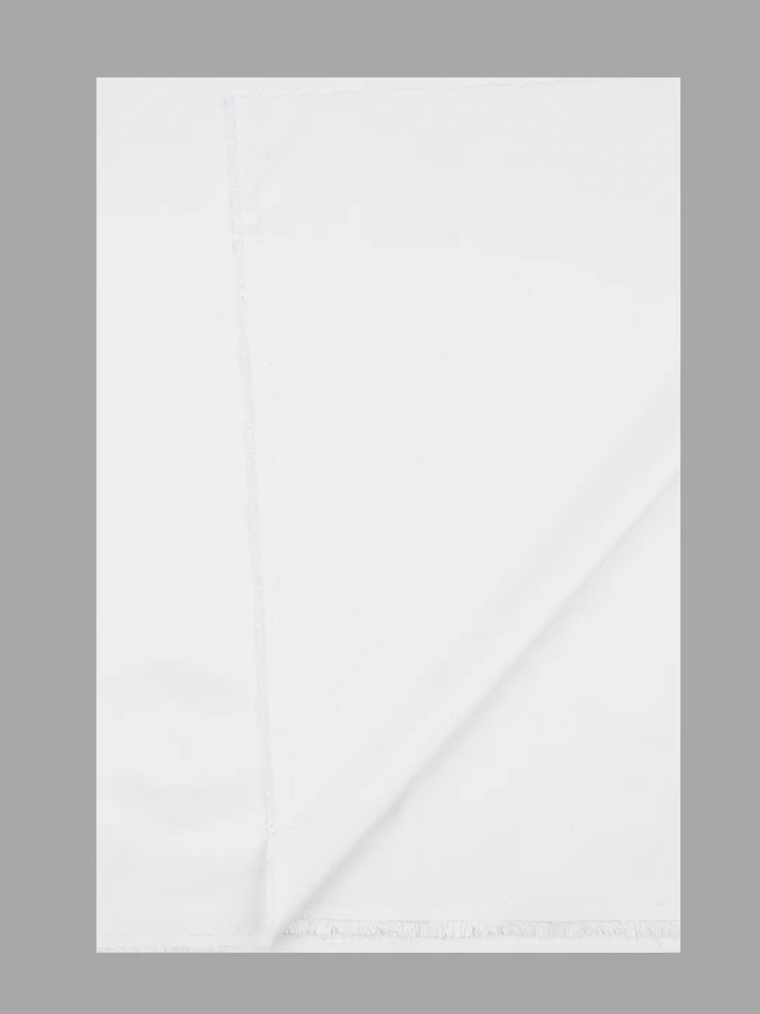Men Cotton Blend White Shirting and Paramas Border Dhoti Set - Image 4