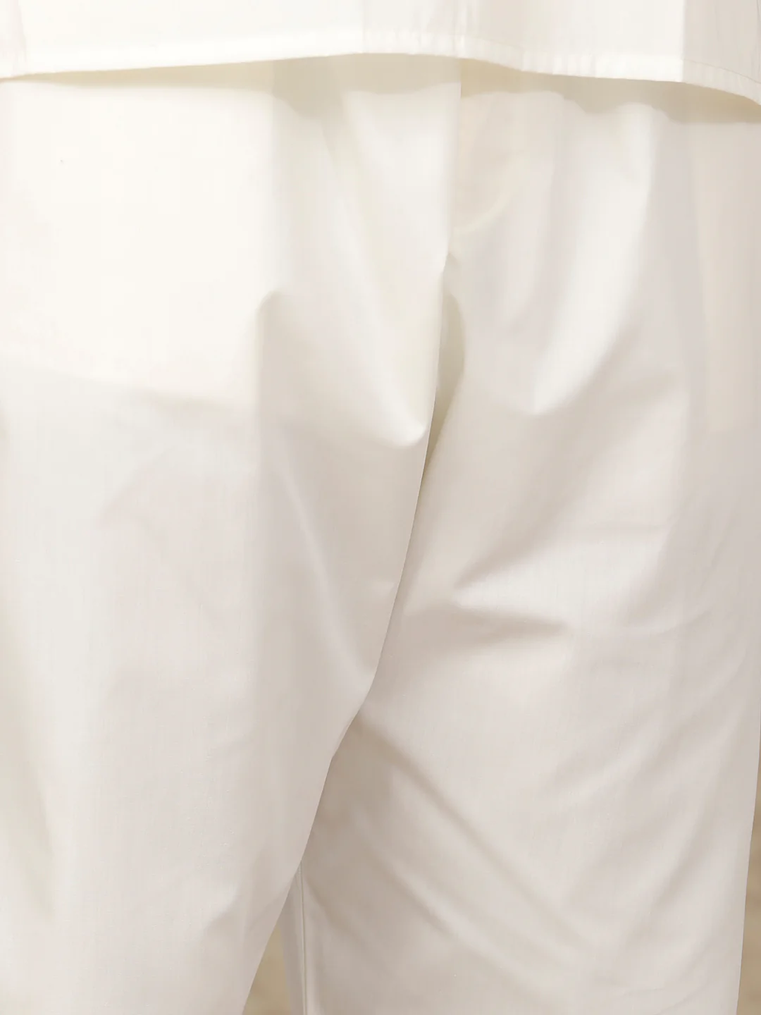Men Cotton Cream Pyjama Pant - Image 6