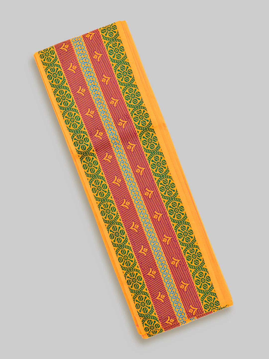 Men Cotton Mango Towel with Fancy Border 6422 - Image 2