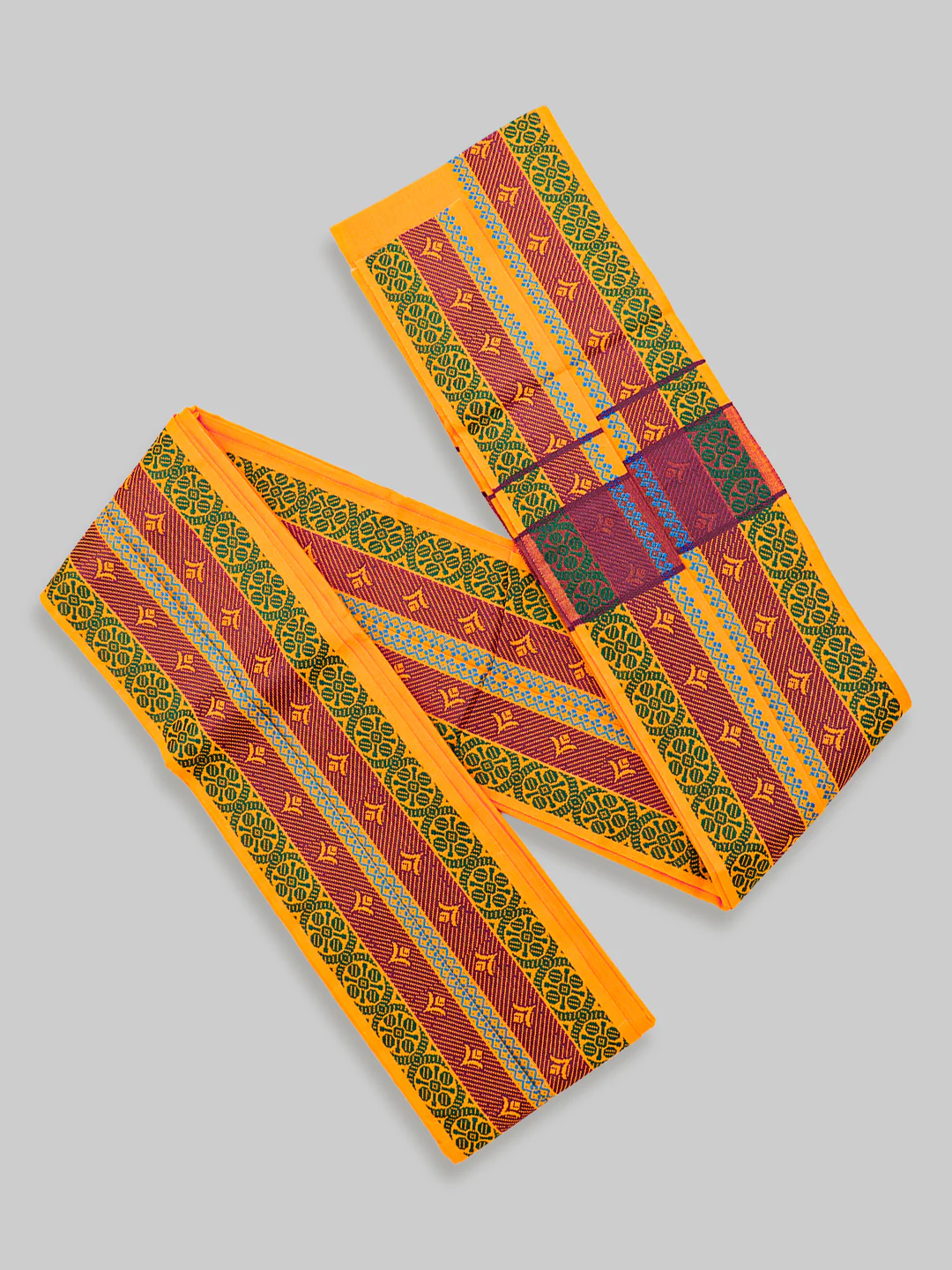 Men Cotton Mango Towel with Fancy Border 6422 - Image 3