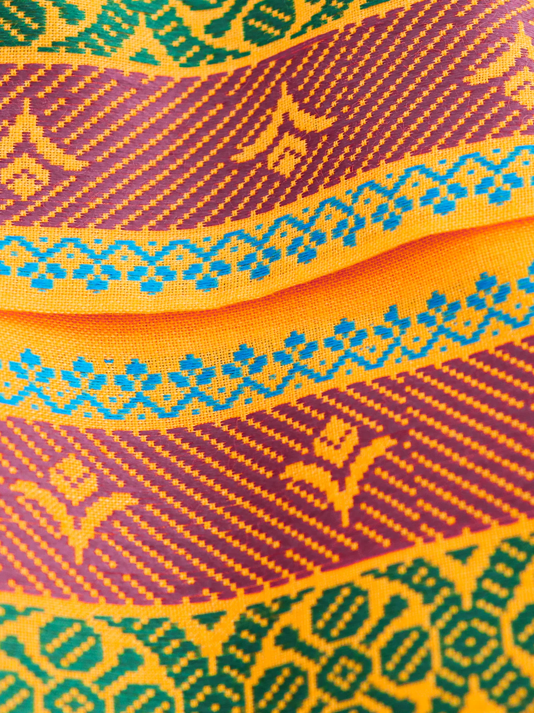 Men Cotton Mango Towel with Fancy Border 6422 - Image 6