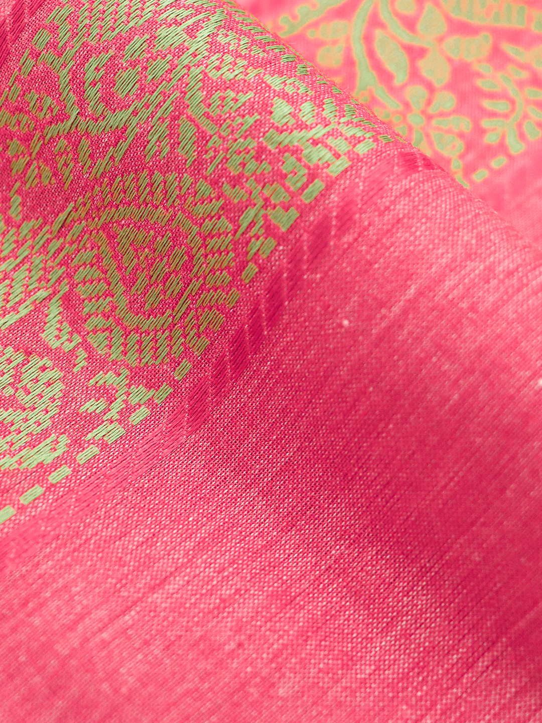 Men Cotton Red Towel with Fancy Border 6422 - Image 5