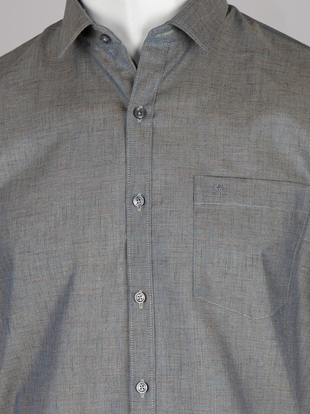 Men Cotton Rich Shirt Cyan Green Trendy 8 YH8 - Image 3