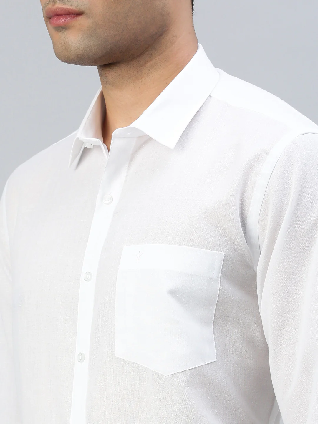 Cotton Rich White Shirt – Leader White | Liberty Cut - Image 8