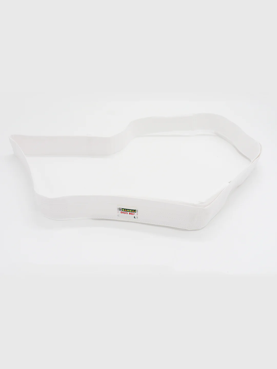 Men Soft & Grip Dhoti Pouch Belt White(Pack of 2) - Image 4