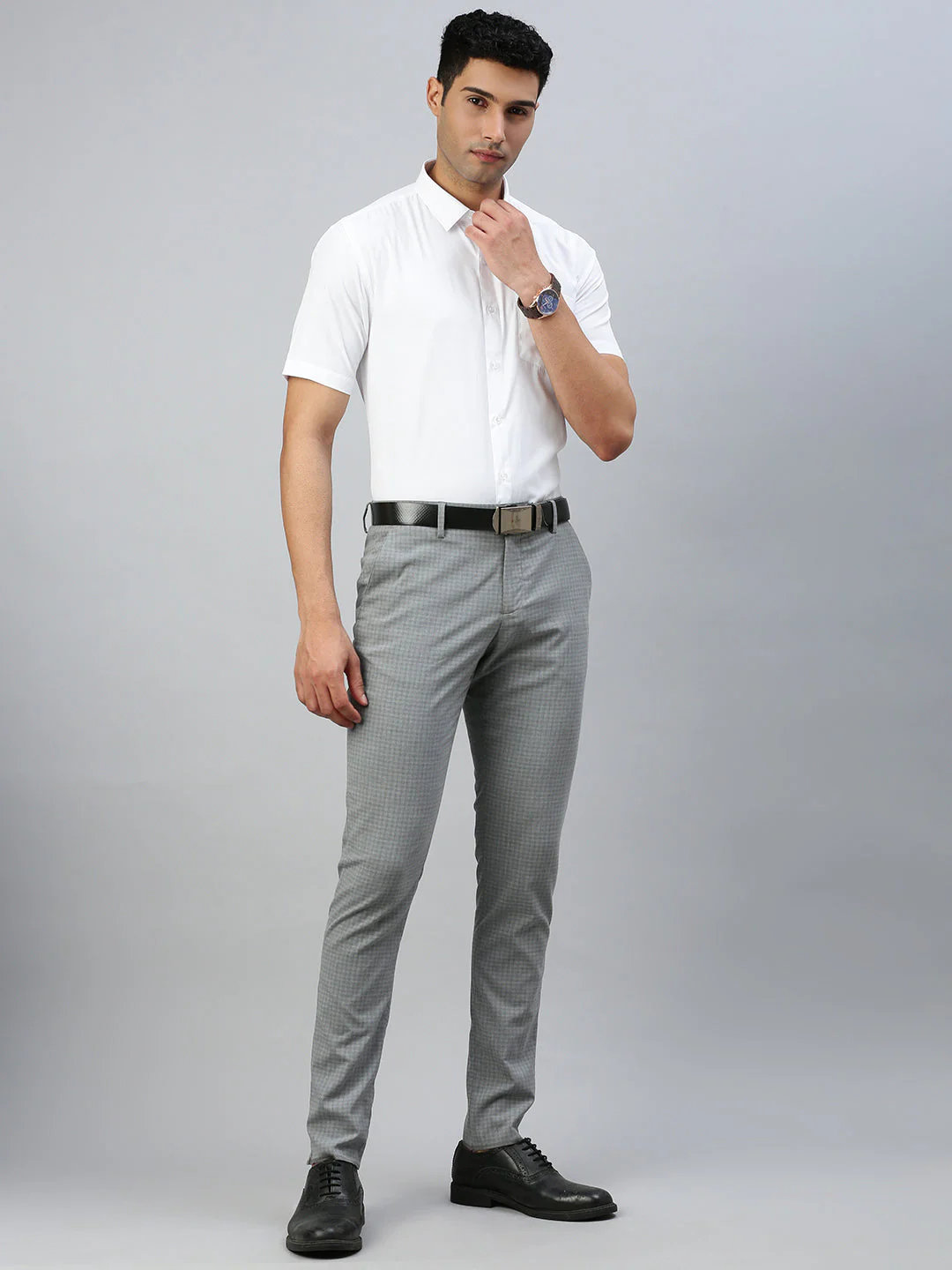 Men Formal White Shirt 2 Pcs Combo - Image 10