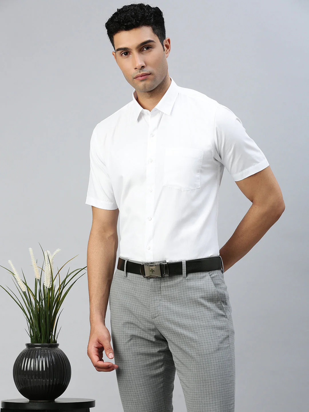 Men Formal White Shirt 2 Pcs Combo - Image 8