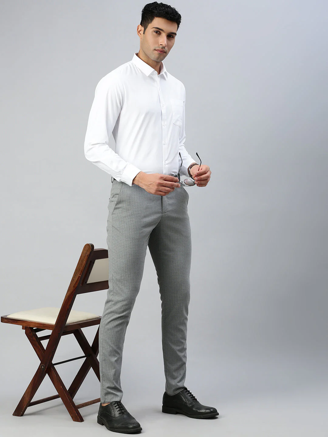Men Formal White Shirt 2 Pcs Combo - Image 9