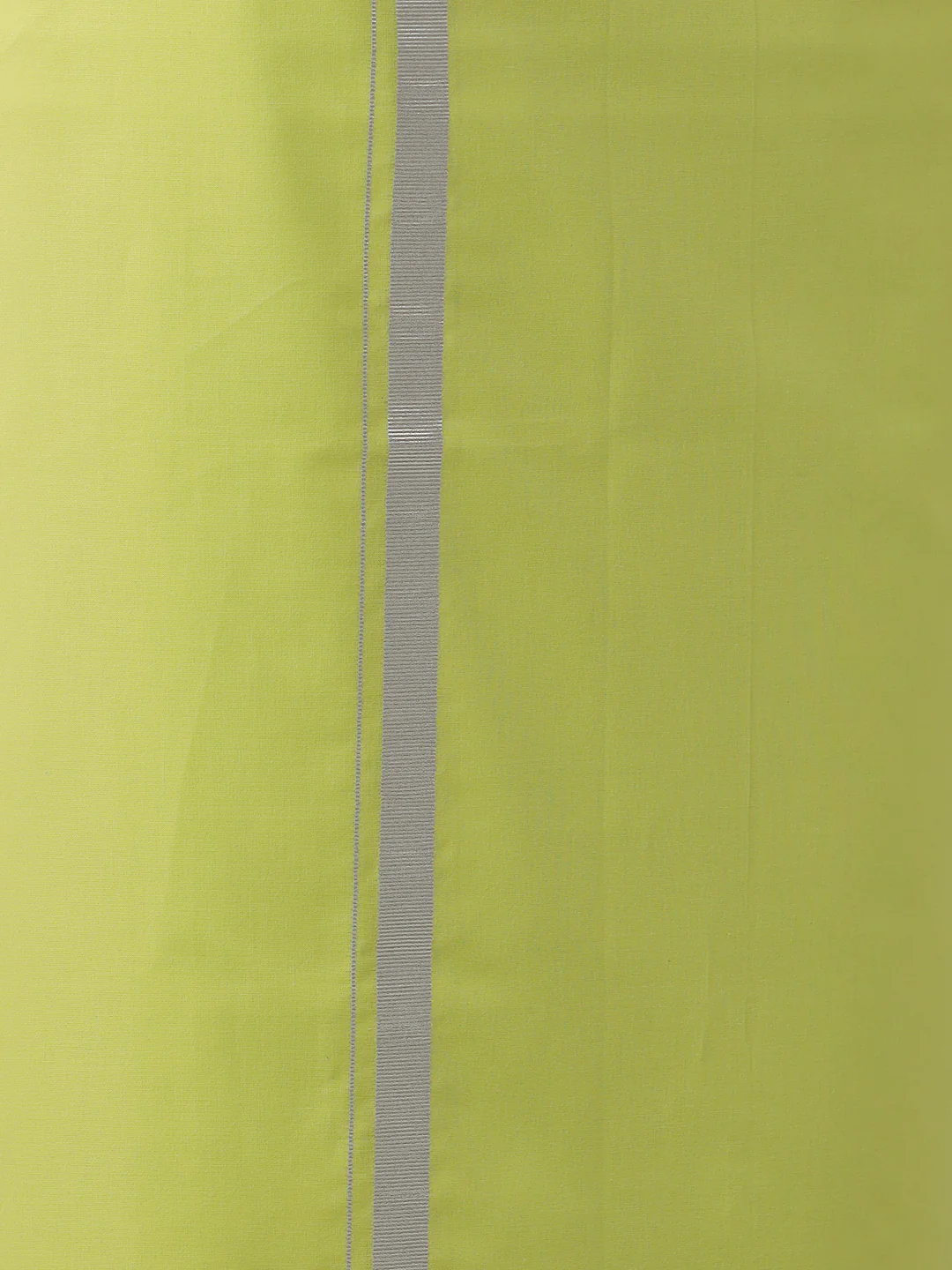 Men Formal White Shirt with Single Layer Green Dhoti Combo - Image 5