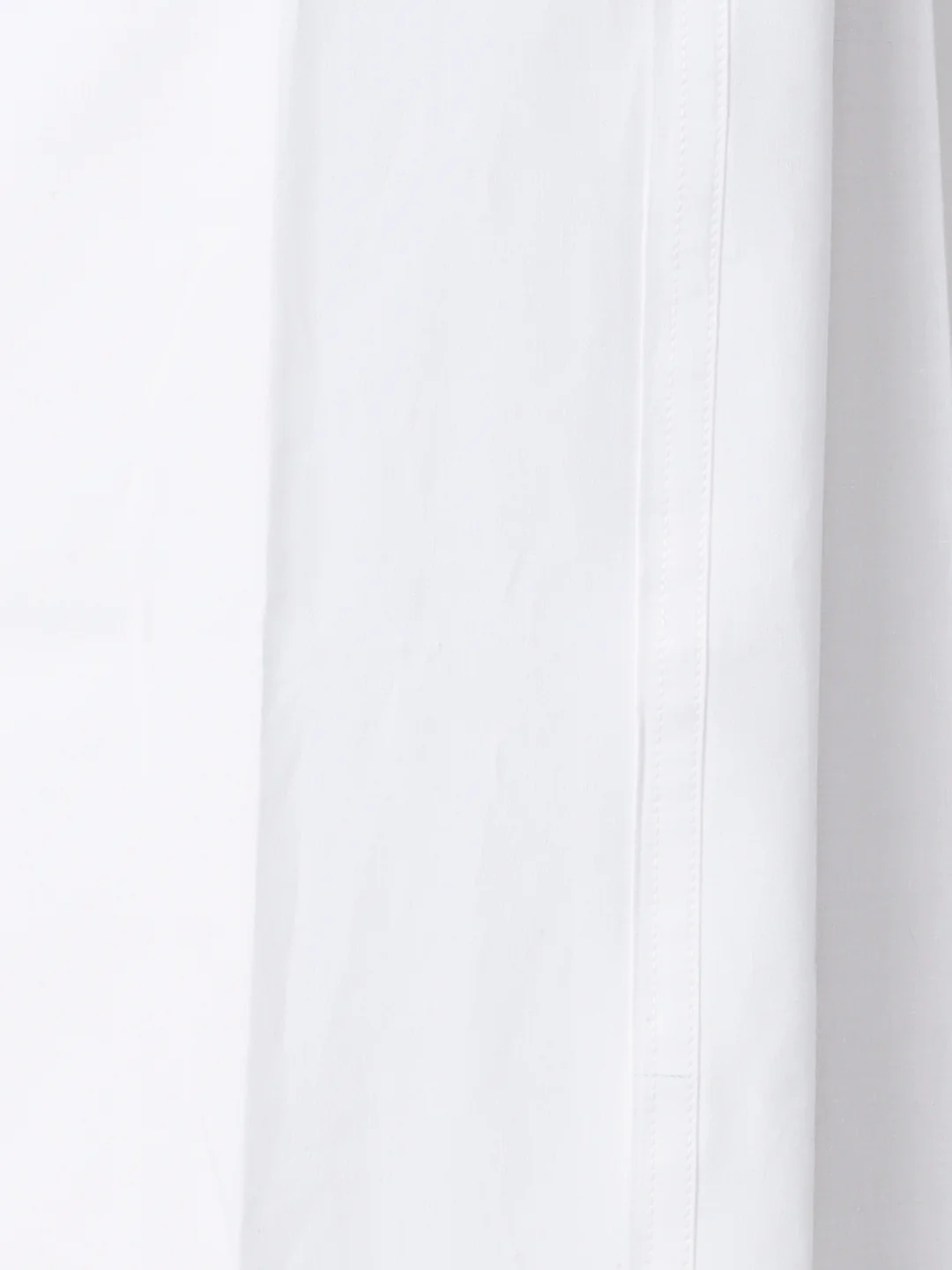 Men Full Sleeves White Medium Length Kurta with Stitched Prayer Dhoti Combo Al Madinaa - Image 5