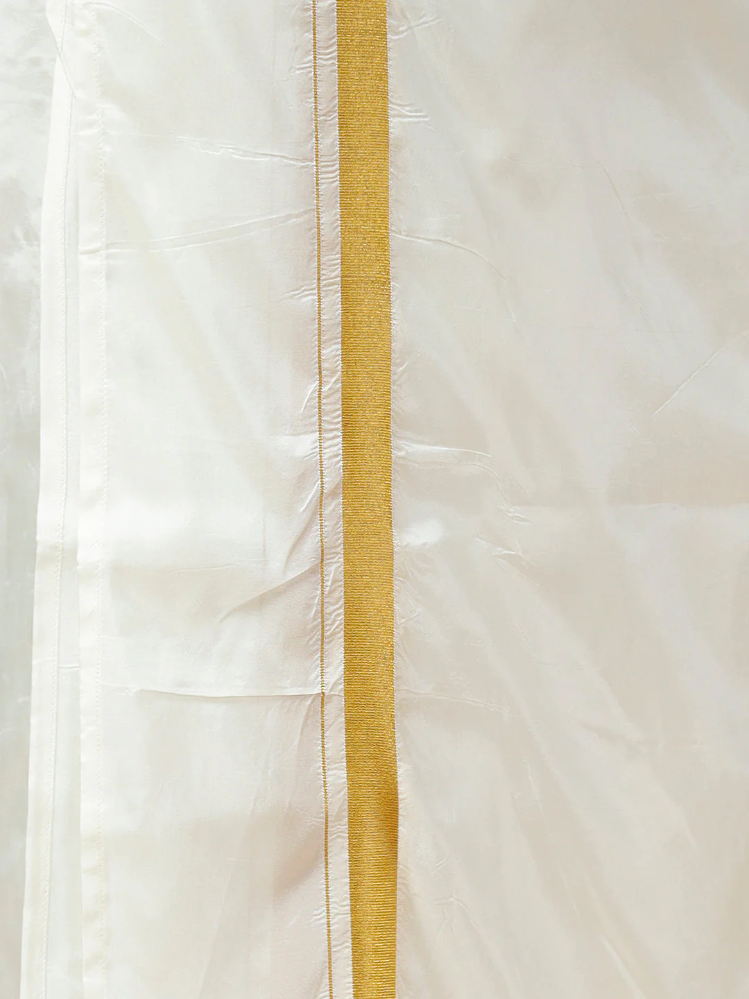 Men Grayish Brown Half Sleeves Shirt with Art Silk Double Layer Dhoti Combo PS10 - Image 7