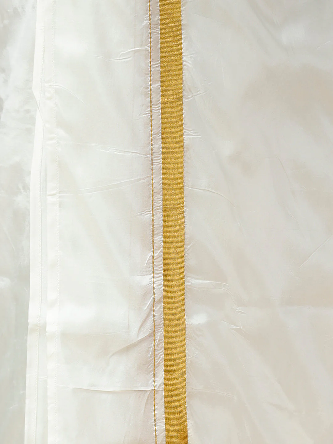 Men Grey Half Sleeves Shirt with Art Silk Double Layer Dhoti Combo PS2 - Image 5