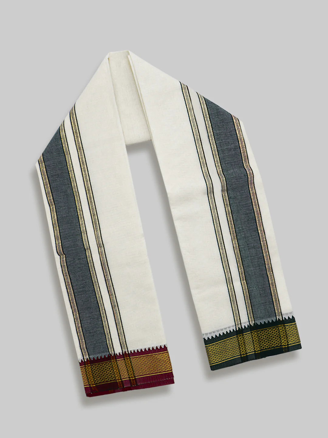 Men Kora Cream Myil Khan Towel 7K - Image 2