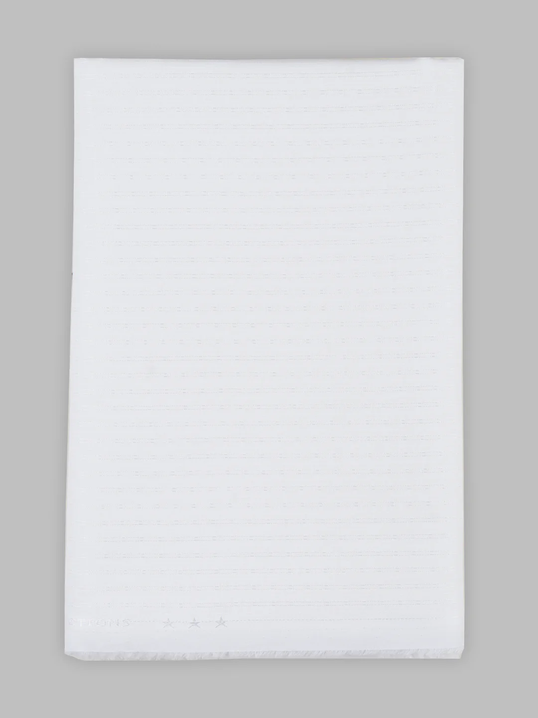 Men Mono Cotton Self Design Shirting White Ideal Dobby 02 - Image 6