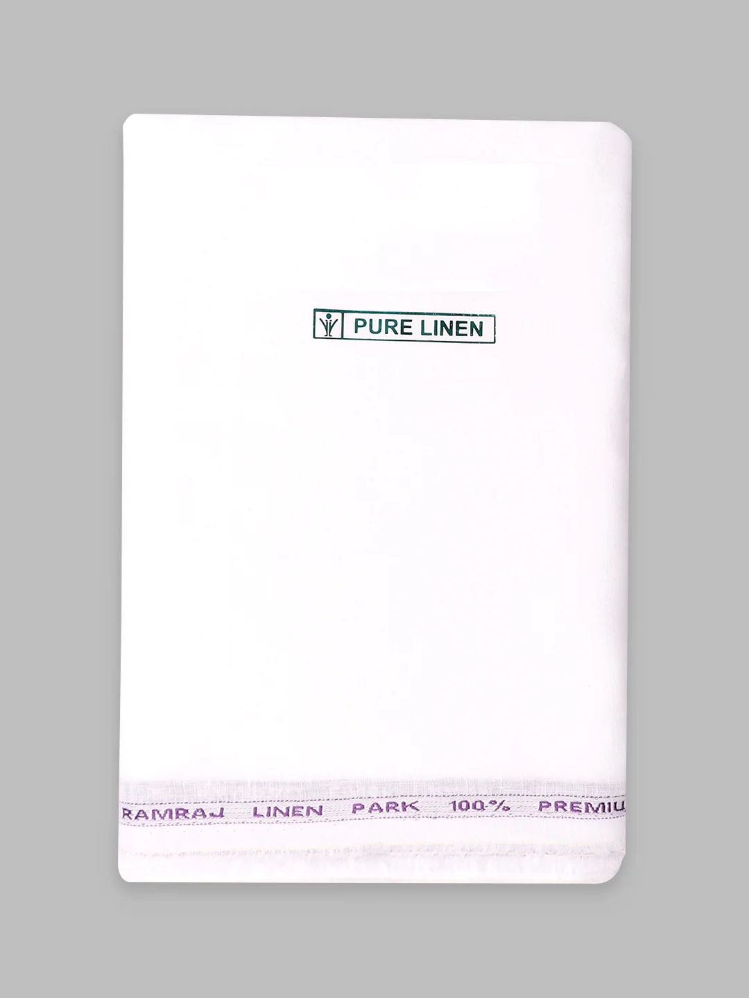 Men Pure Linen White Shirt Fabric 6052 - Image 3