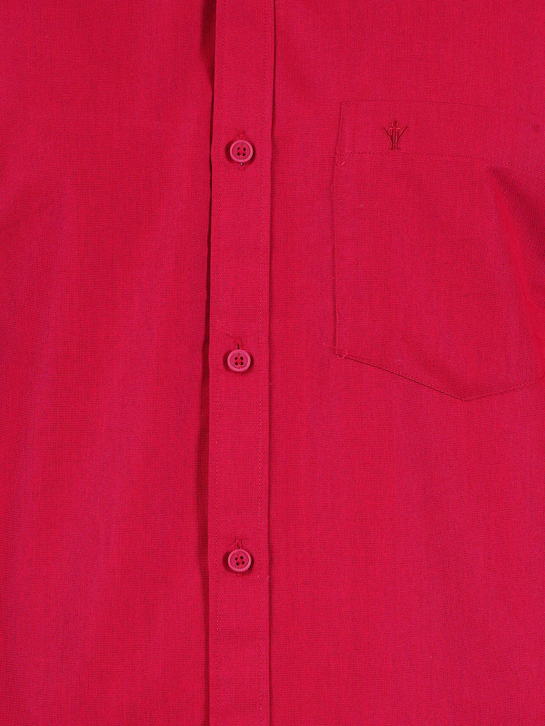 Men Red Full Sleeves Shirt with 1/2" Inch Gold Jari Border Single Layer Dhoti Combo - Image 5