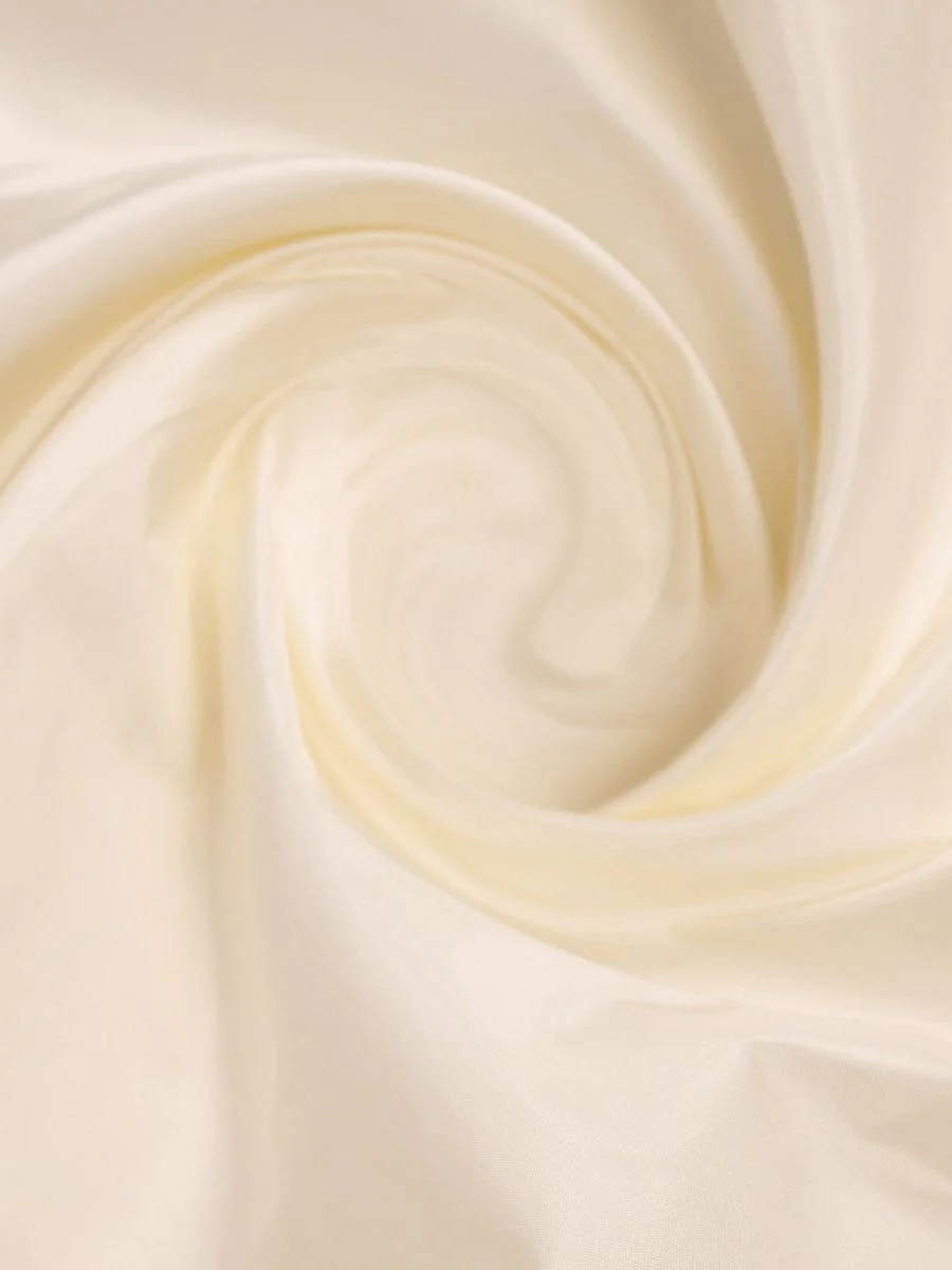Men Silk Cream Shirt Fabric 2.25M