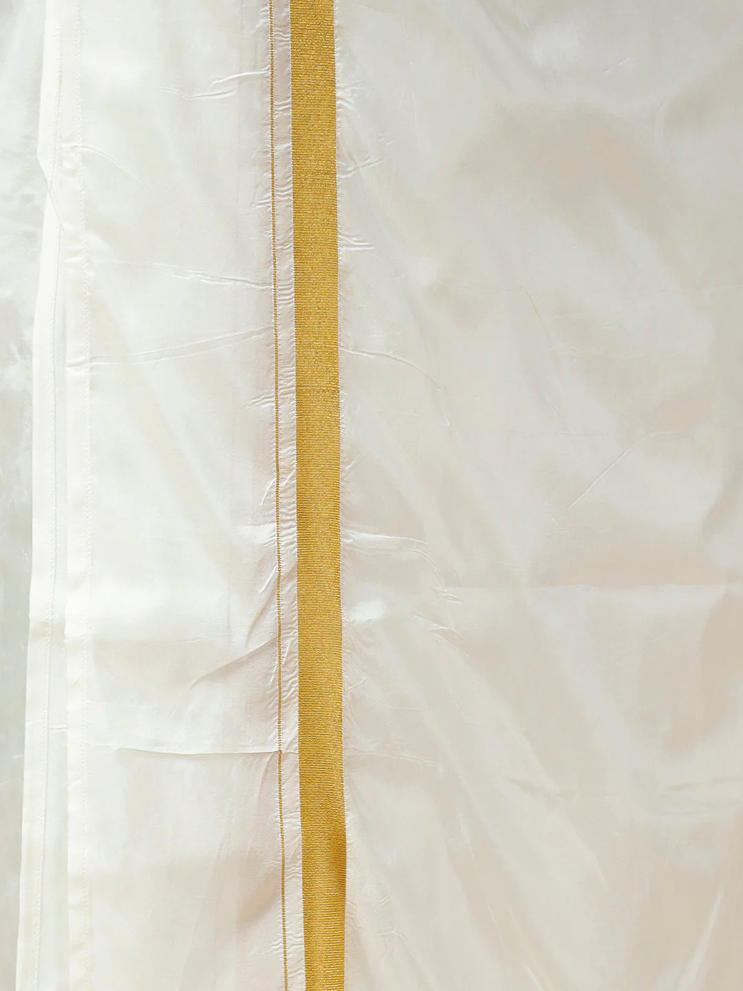 Men Sky Blue Half Sleeves Shirt with Art Silk Double Layer Dhoti Combo PS6 - Image 7