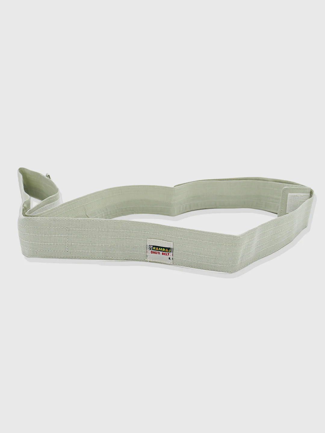 Men Soft & Grip Tissue Mossgreen Dhoti Belt (Pack of 2) - Image 2