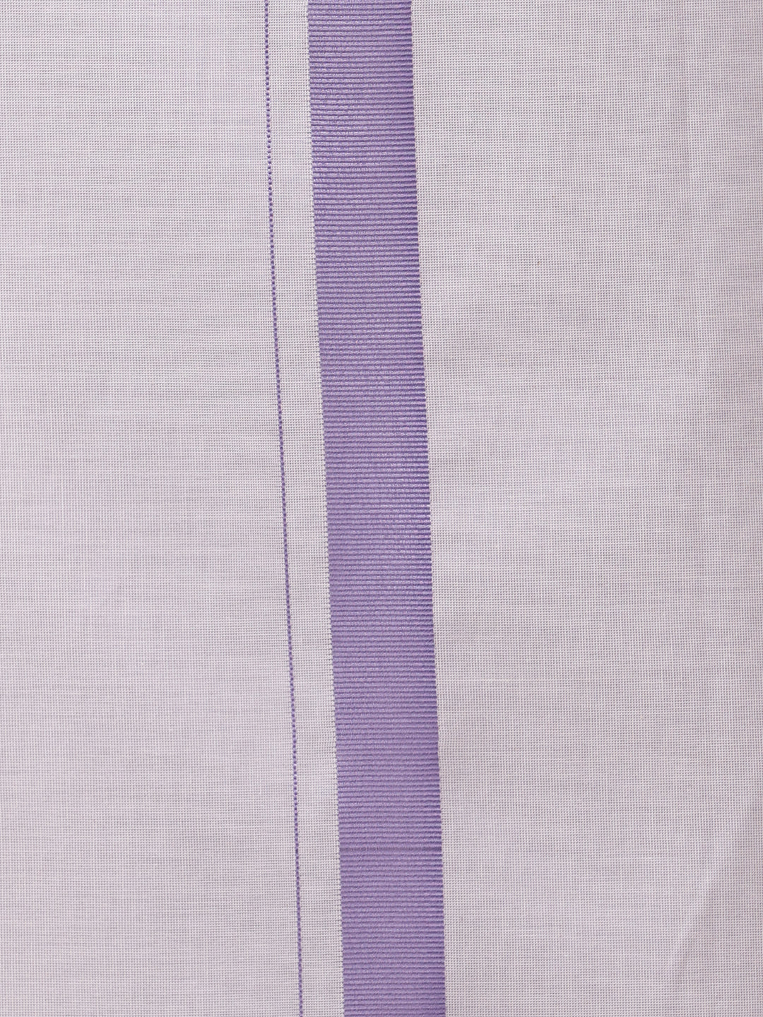 Men Tissue Lavender Dhoti & Half Sleeves Shirt Set - Image 4