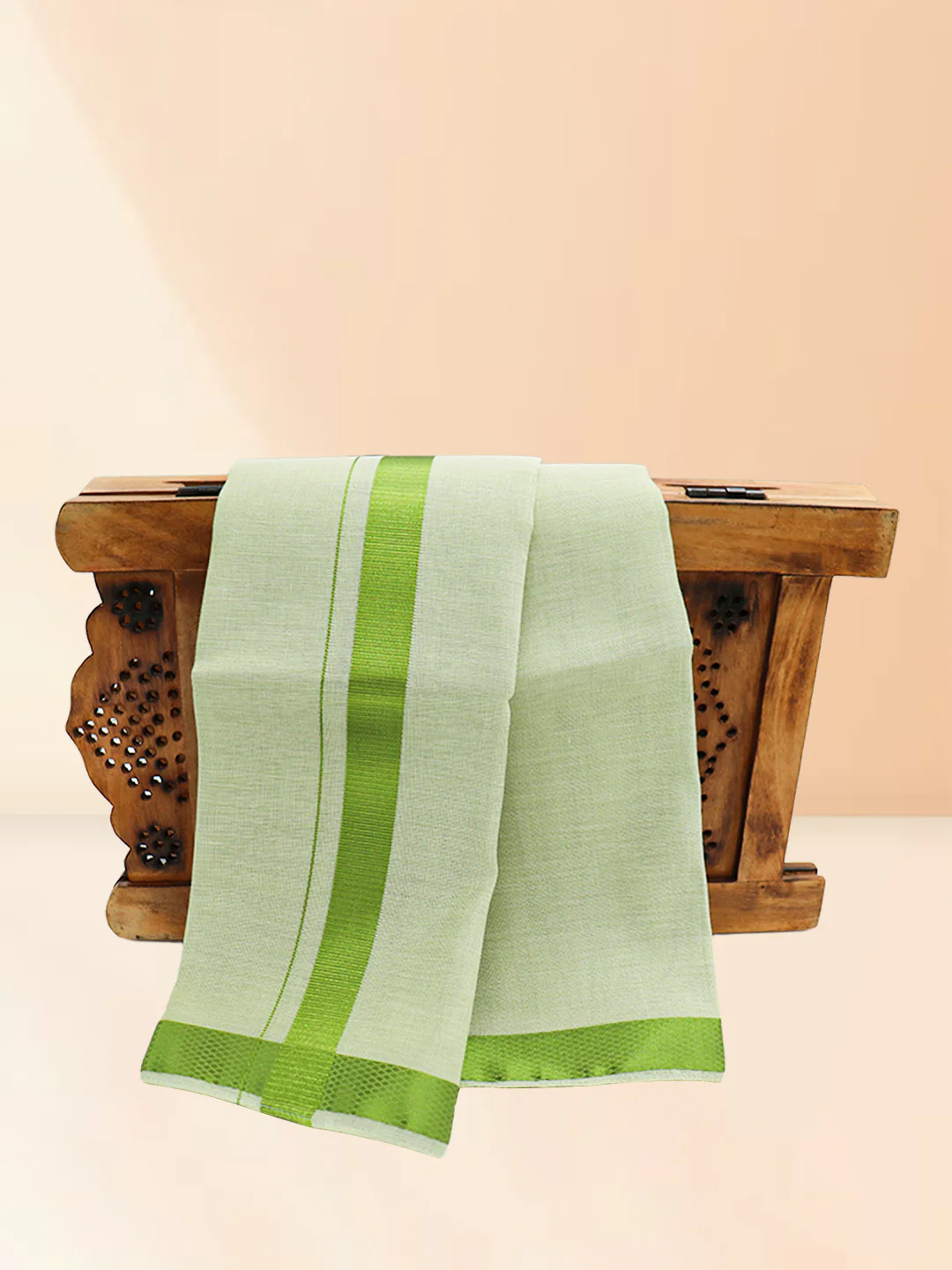Men Tissue Moss Green Towel Ideal - Image 4