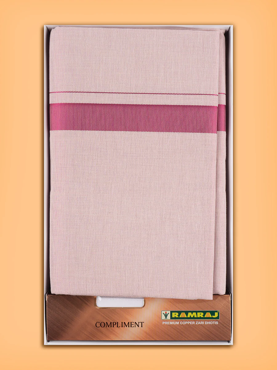 Men Tissue Rose Dhoti & Shirting Set Celebrity Set