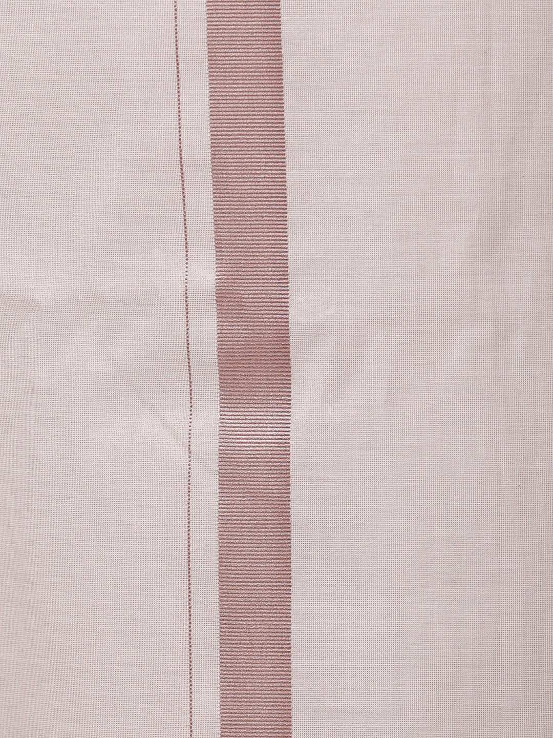 Men Tissue Rose Gold Dhoti & Full Sleeves Shirt Set - Image 5