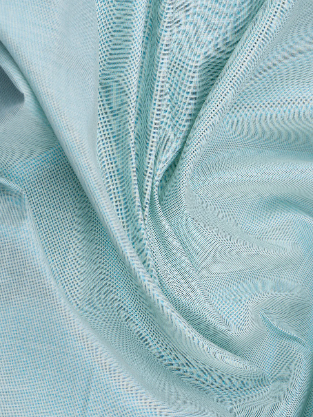 Men Tissue Single Layer Ramar Green Dhoti with Jari Border - Image 4