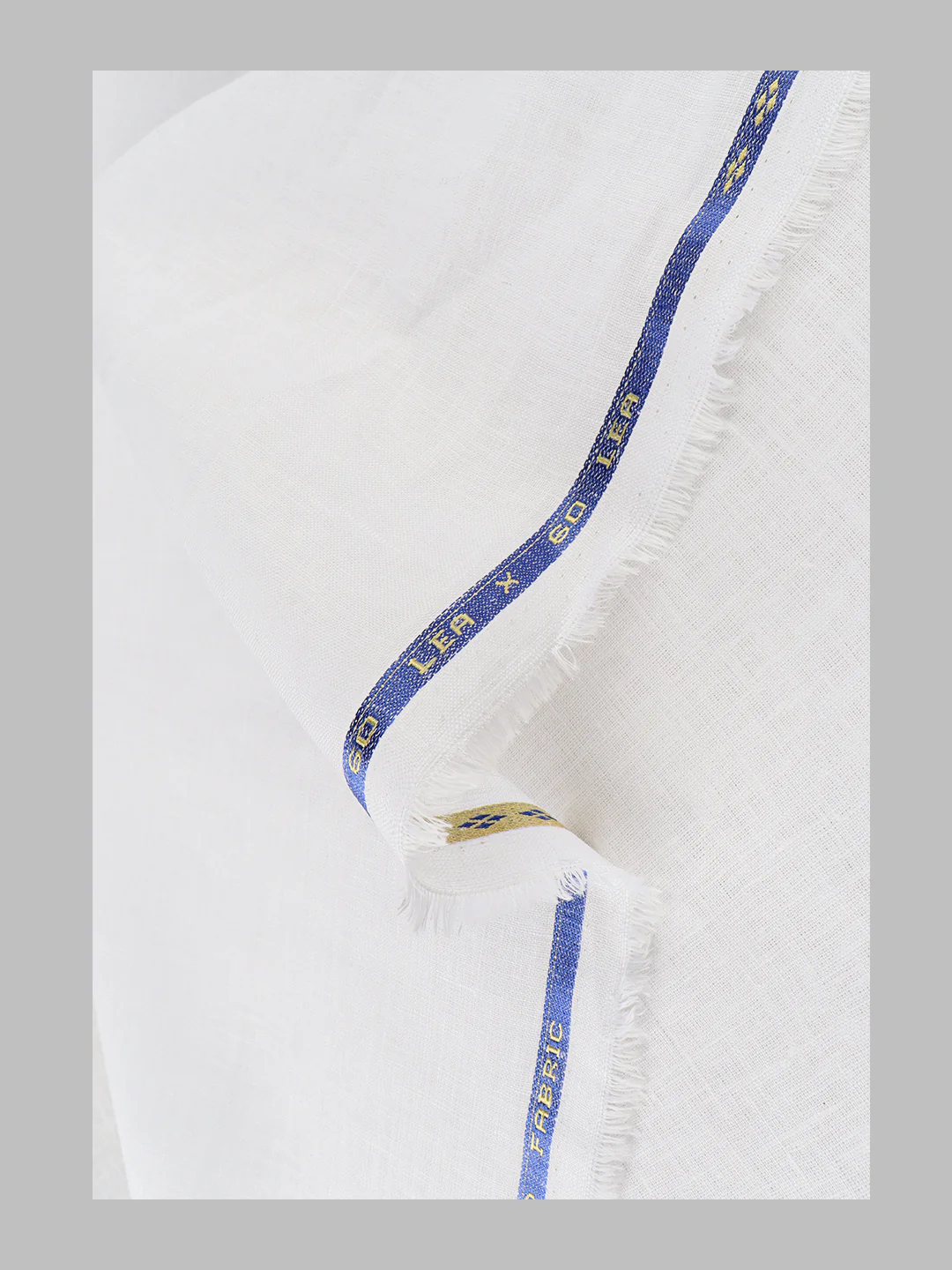 Men White Linen Cotton Shirt Fabric Linen Lyocell - Image 2