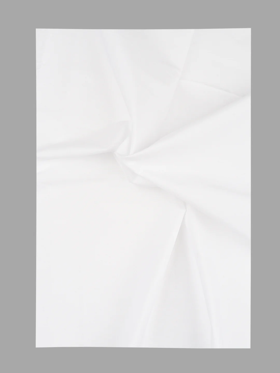 Men White Shirting with Small Border Dhoti Set - Image 6