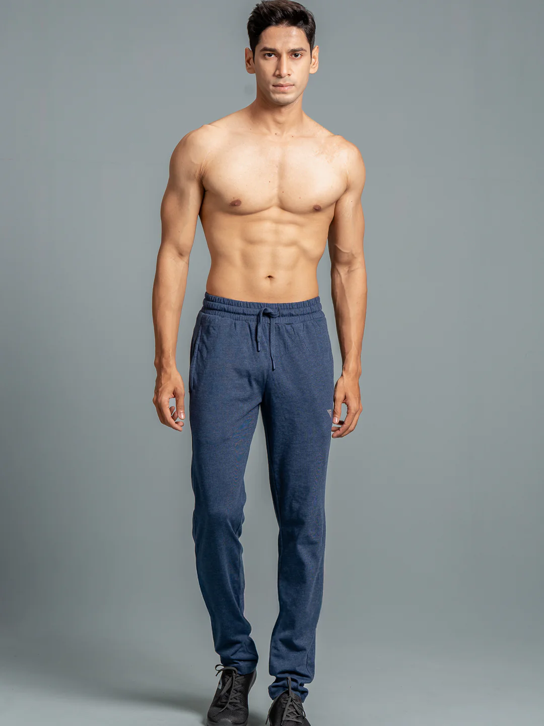 Cotton Rich Regular Fit Track Blue - Image 2