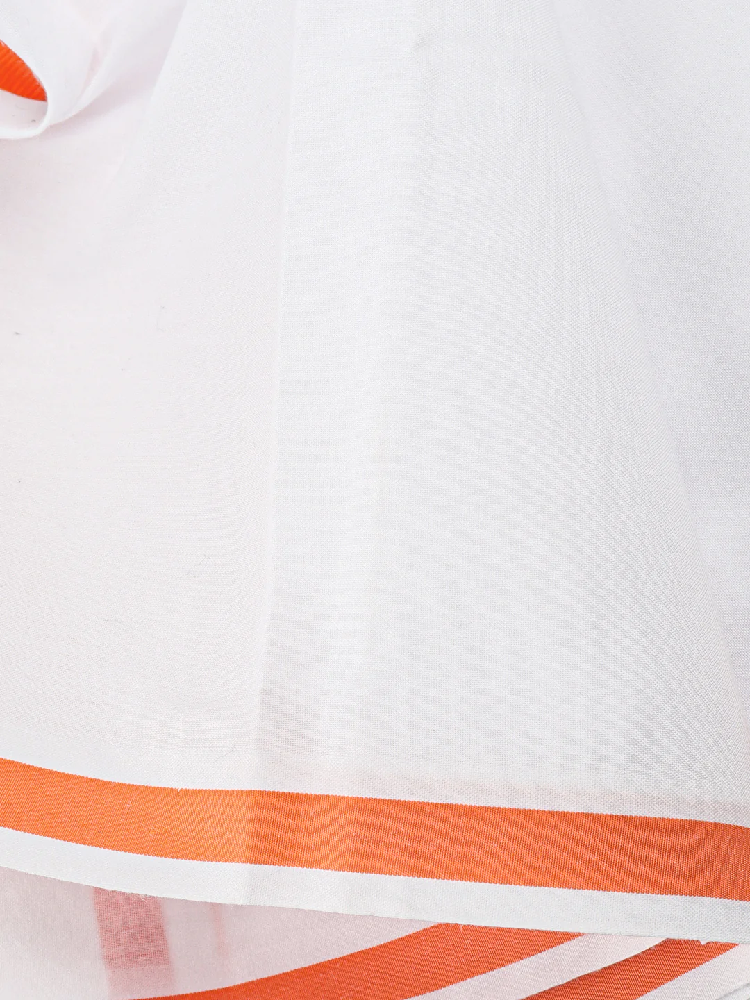 Mens Cotton Dhoti and Shirt Fabric White Leader Ship - Image 6
