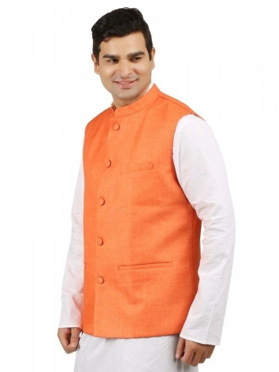Men Nehru Jacket DW10 - Image 3