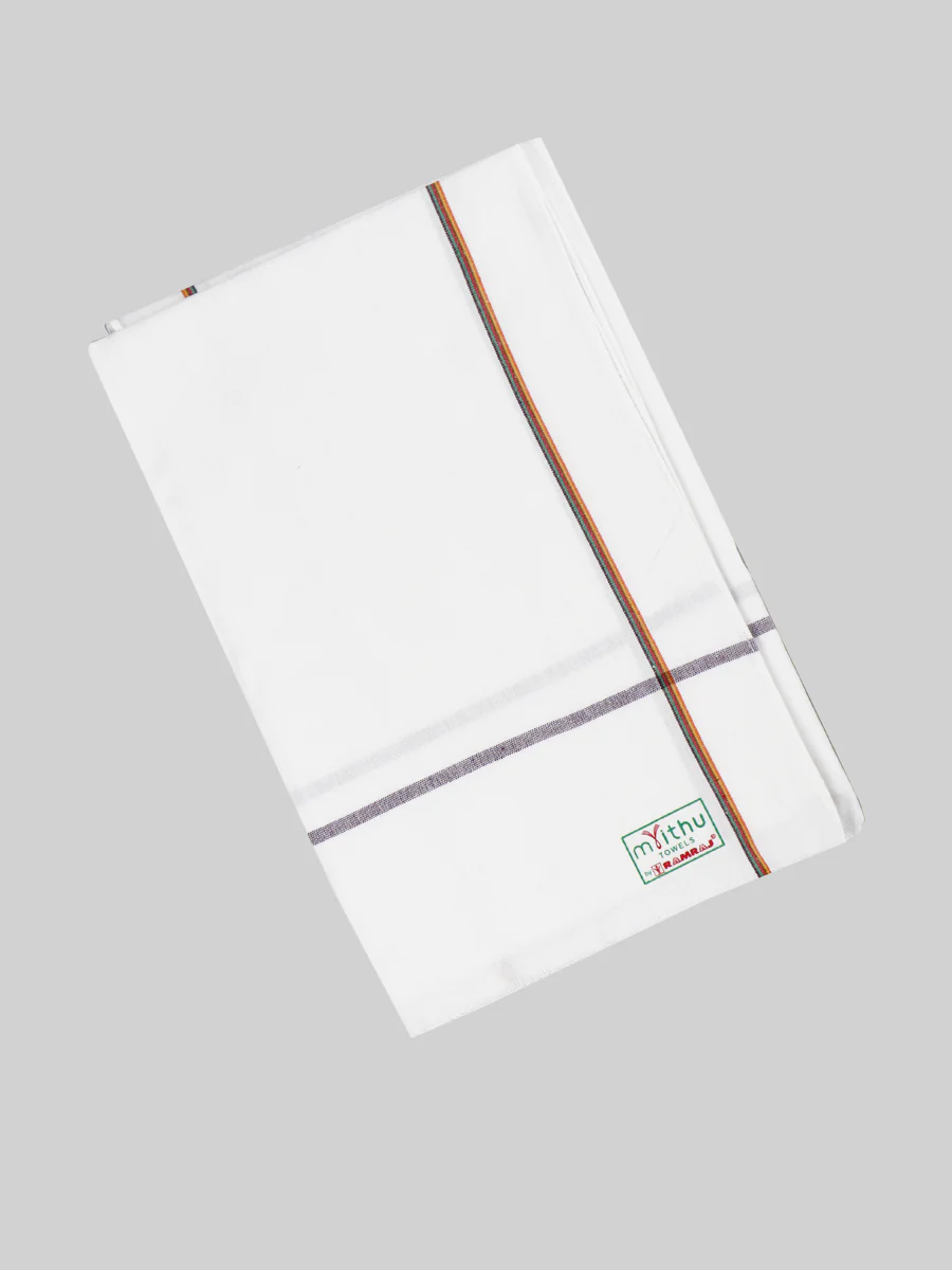 Mini Bath Towel White (3 PCs Pack) - Image 3