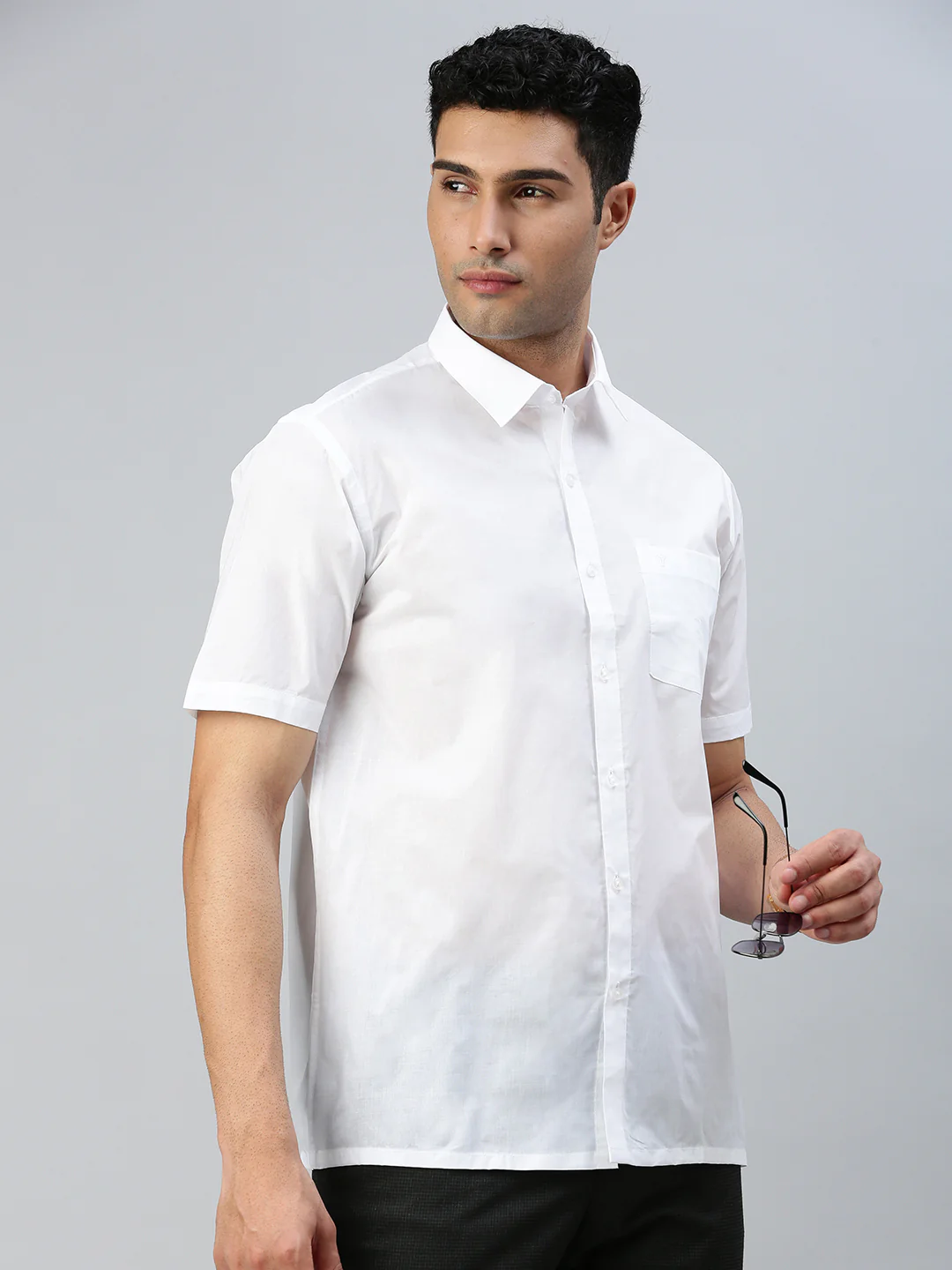 Mono Cotton White Shirt – Nanow Premium - Image 3