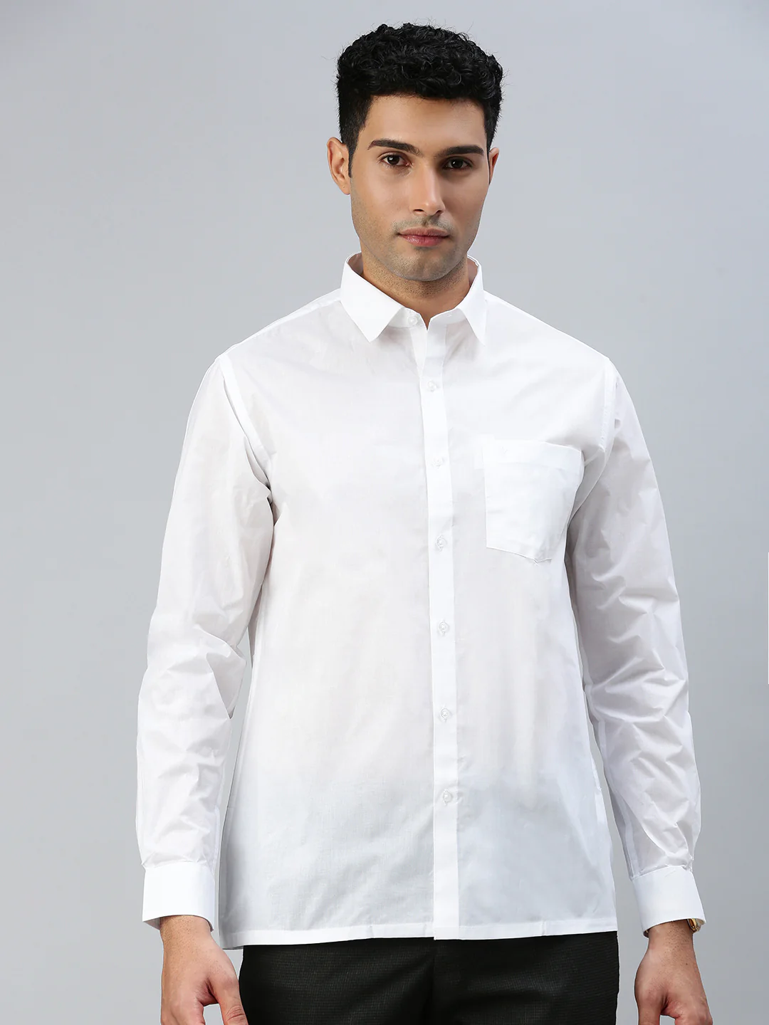 Mono Cotton White Shirt – Nanow Premium - Image 4