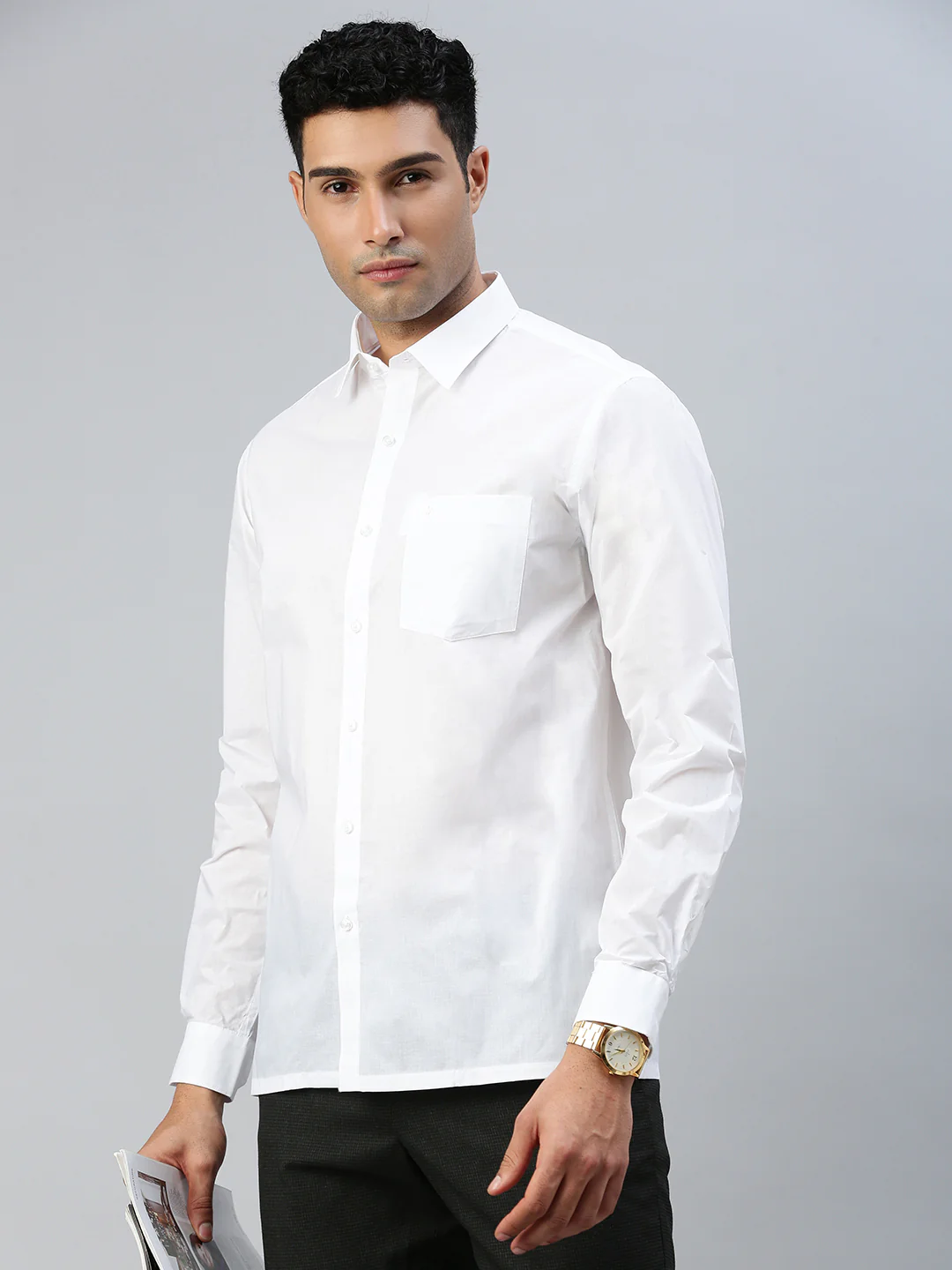 Mono Cotton White Shirt – Nanow Premium - Image 6