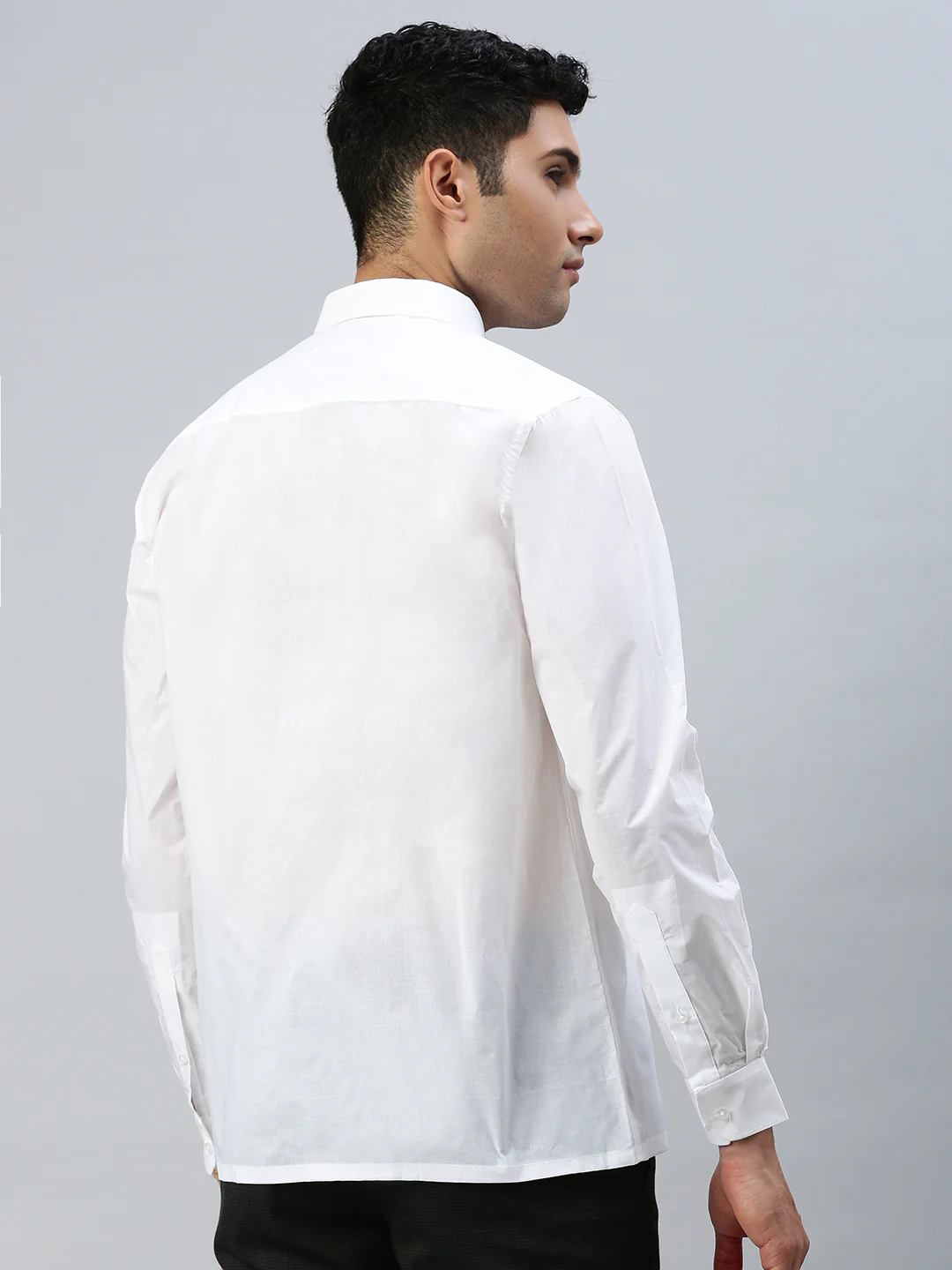 Mono Cotton White Shirt – Nanow Premium - Image 7