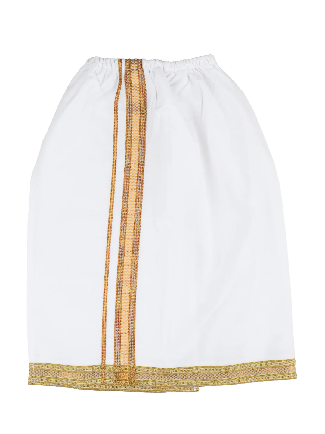 Born Baby Shirt & Dhoti Set Mustard GL7 - Image 3
