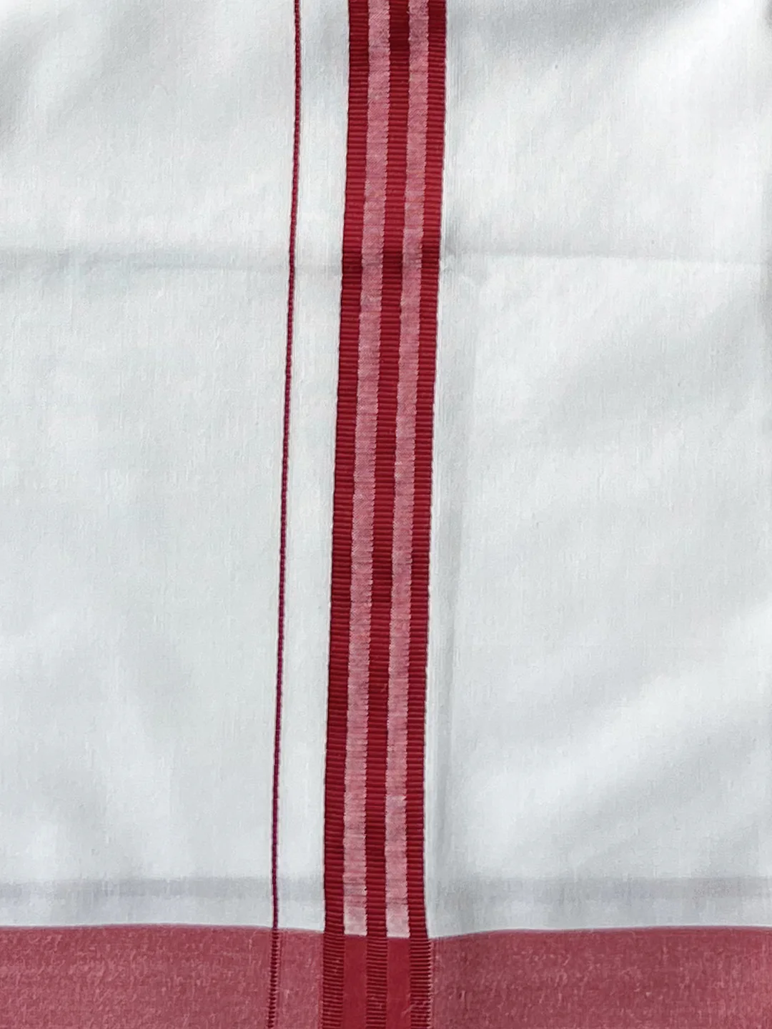 Born Baby Matching Shirt & Dhoti Set Wine Red C81 - Image 3