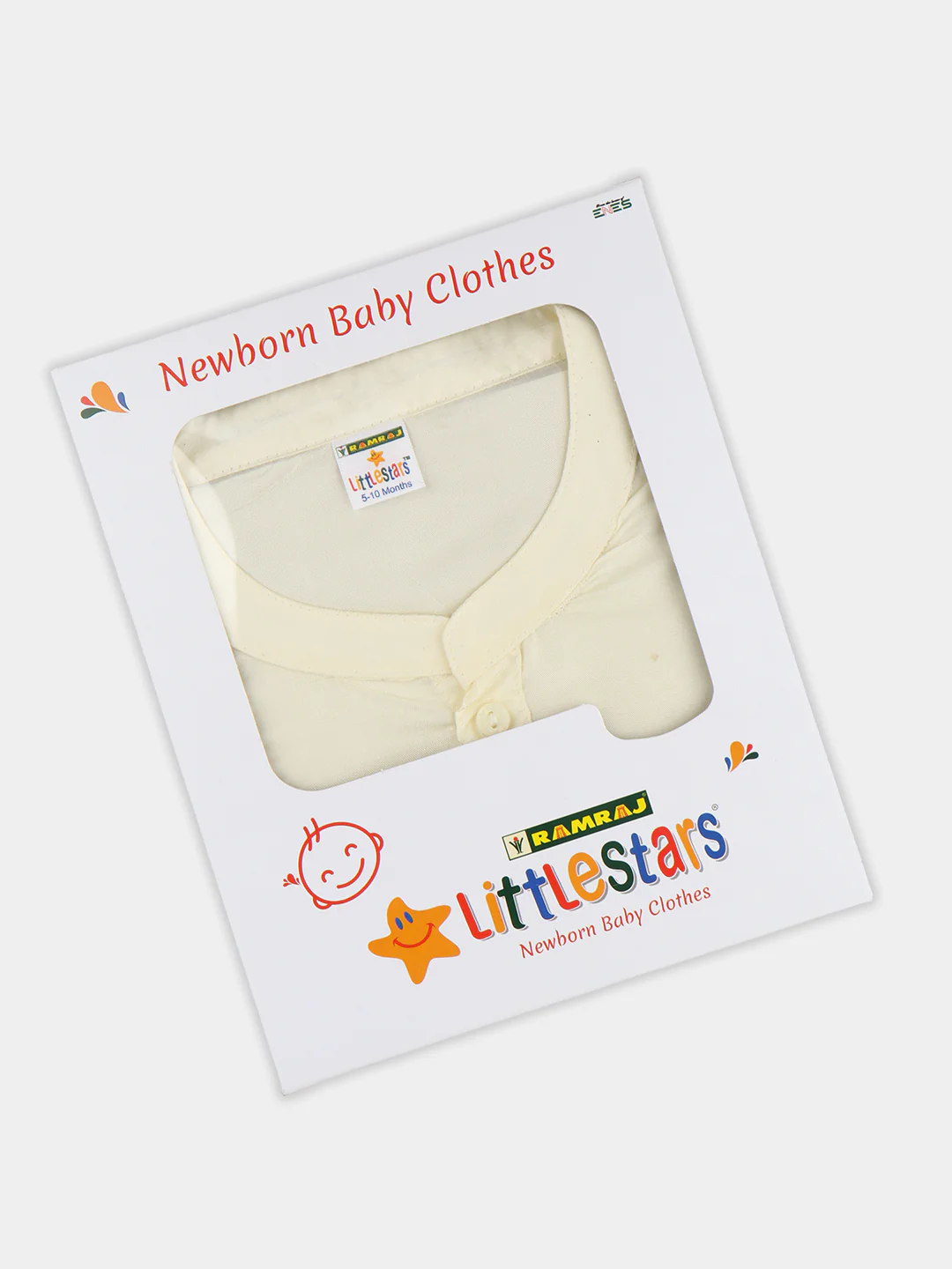 Newborn Baby Traditional Set Cream - Image 6