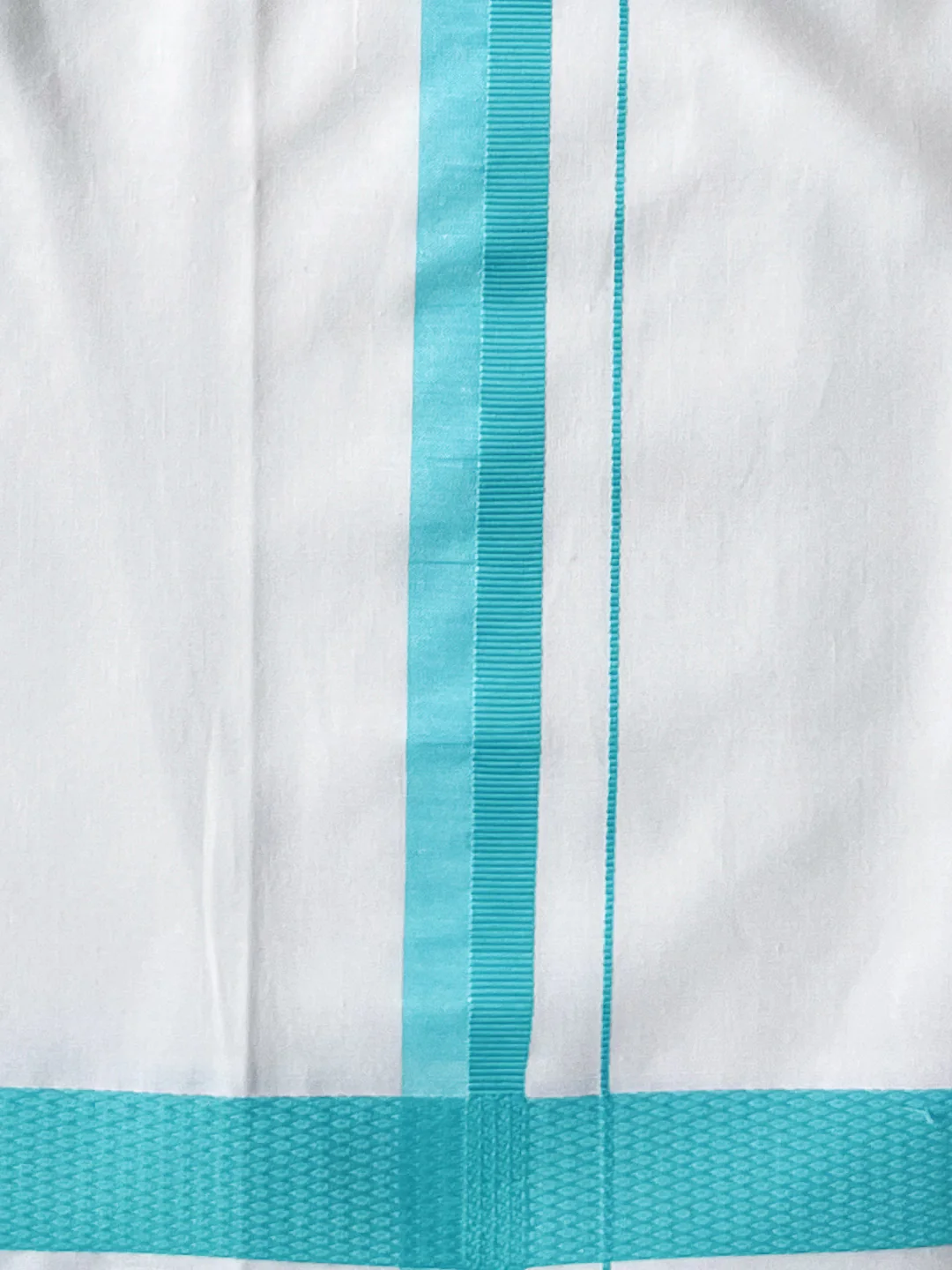 Born Baby Matching Shirt & Dhoti Set Sky Blue C11 - Image 3