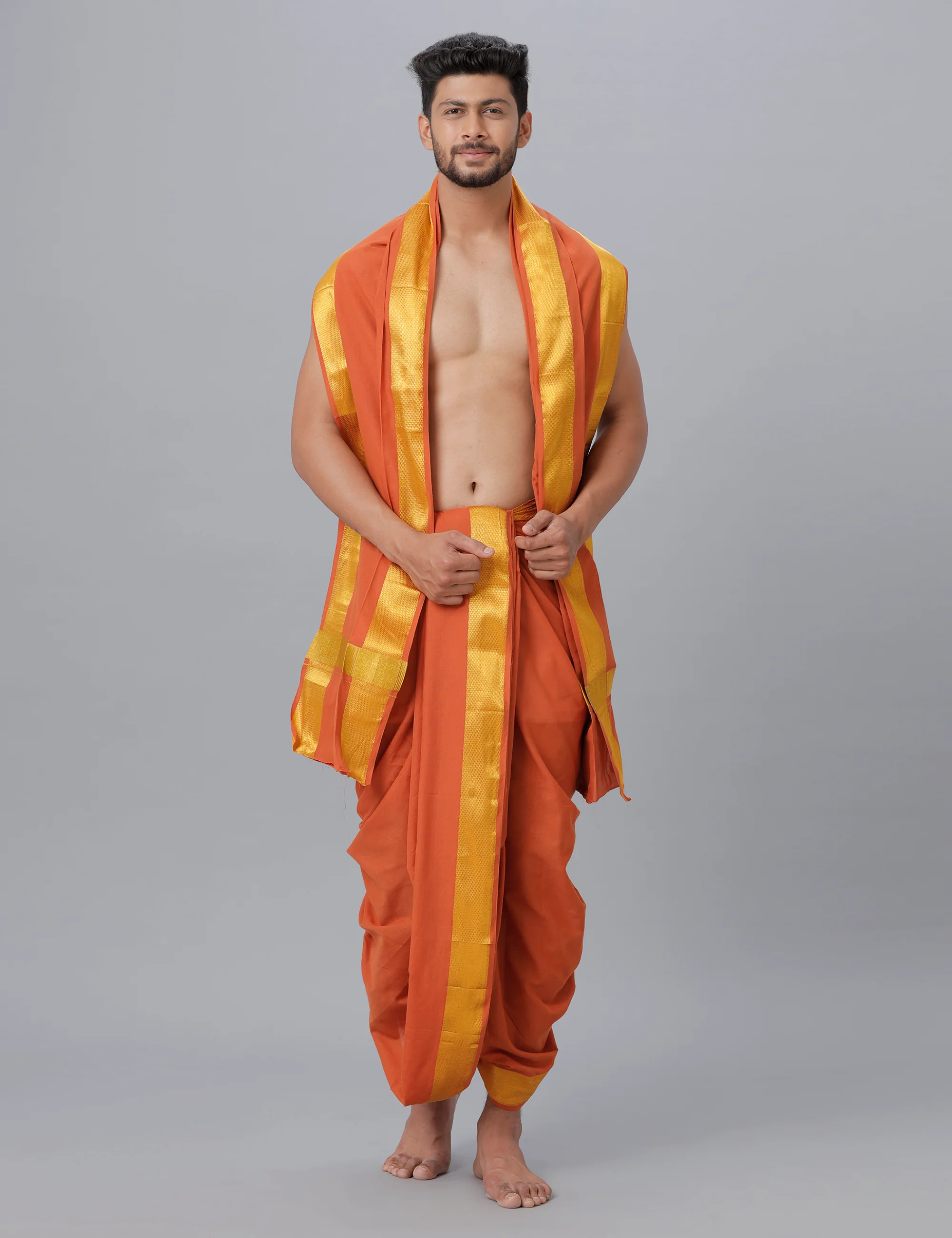 Panchakacham with Angavasthram Dheeksha 100K Kaavi (9+5)