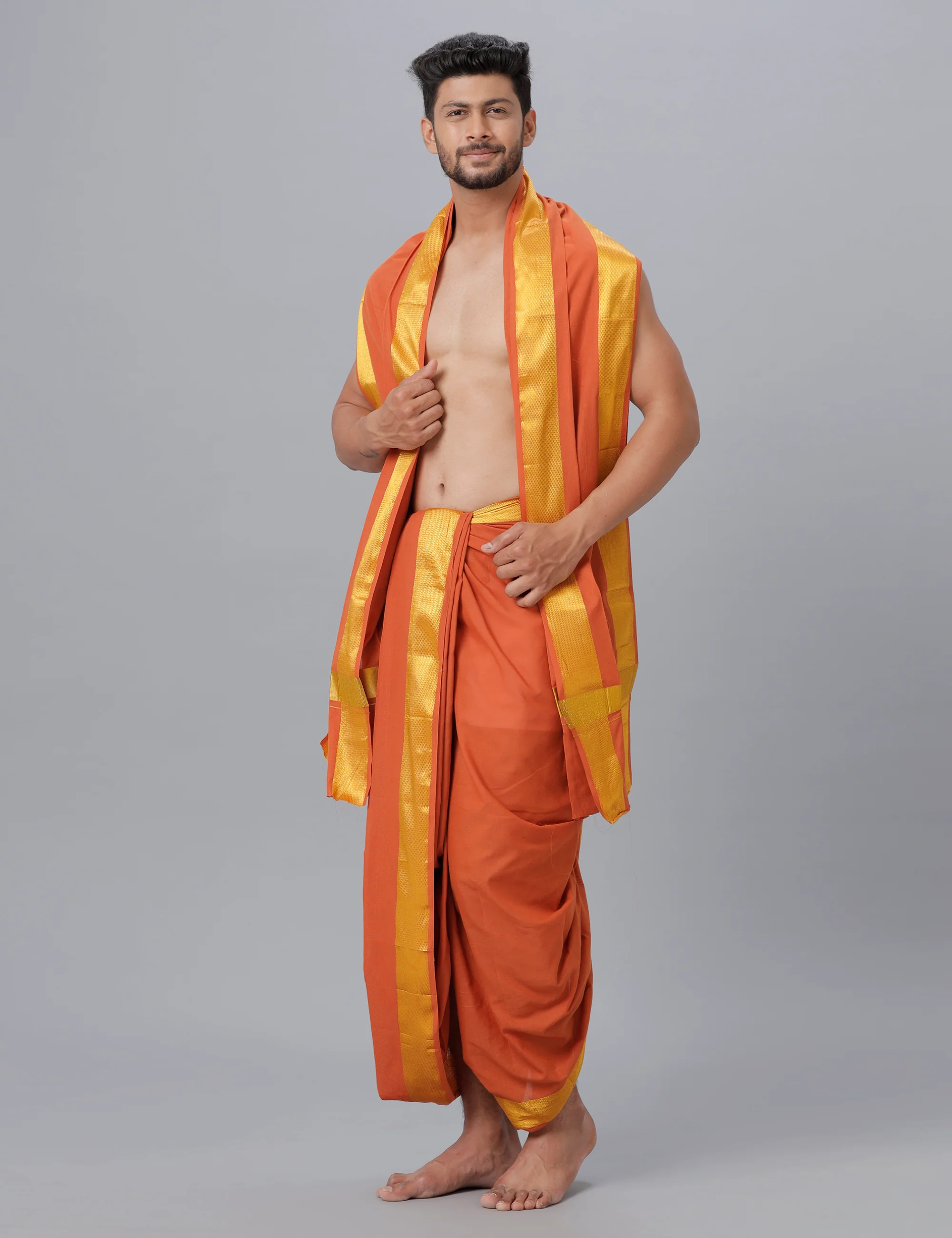 Panchakacham with Angavasthram Dheeksha 100K Kaavi (9+5) - Image 2