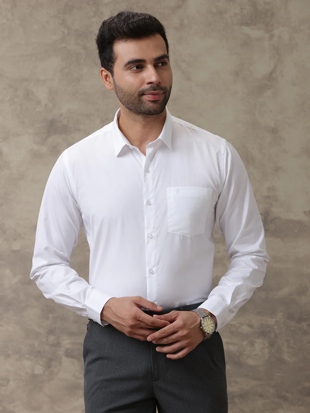 Pima Cotton Luxury White Shirt – Majestic Cotton - Image 4