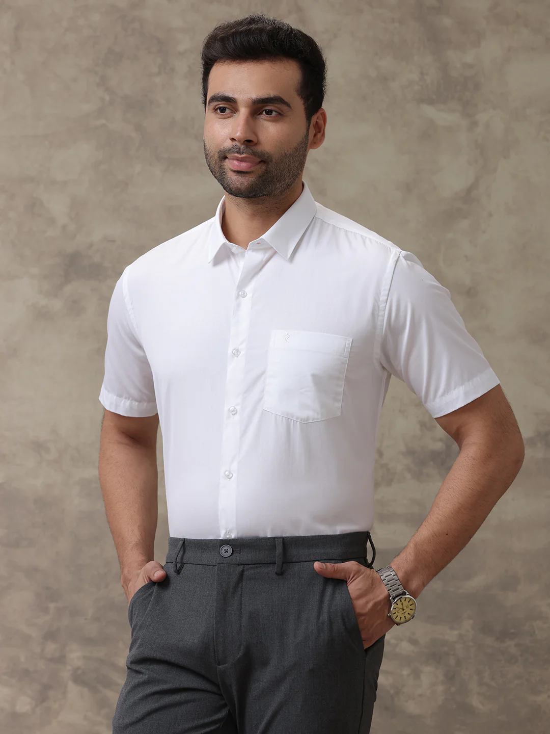 Pima Cotton Premium White Shirt – Royal Cotton - Image 4