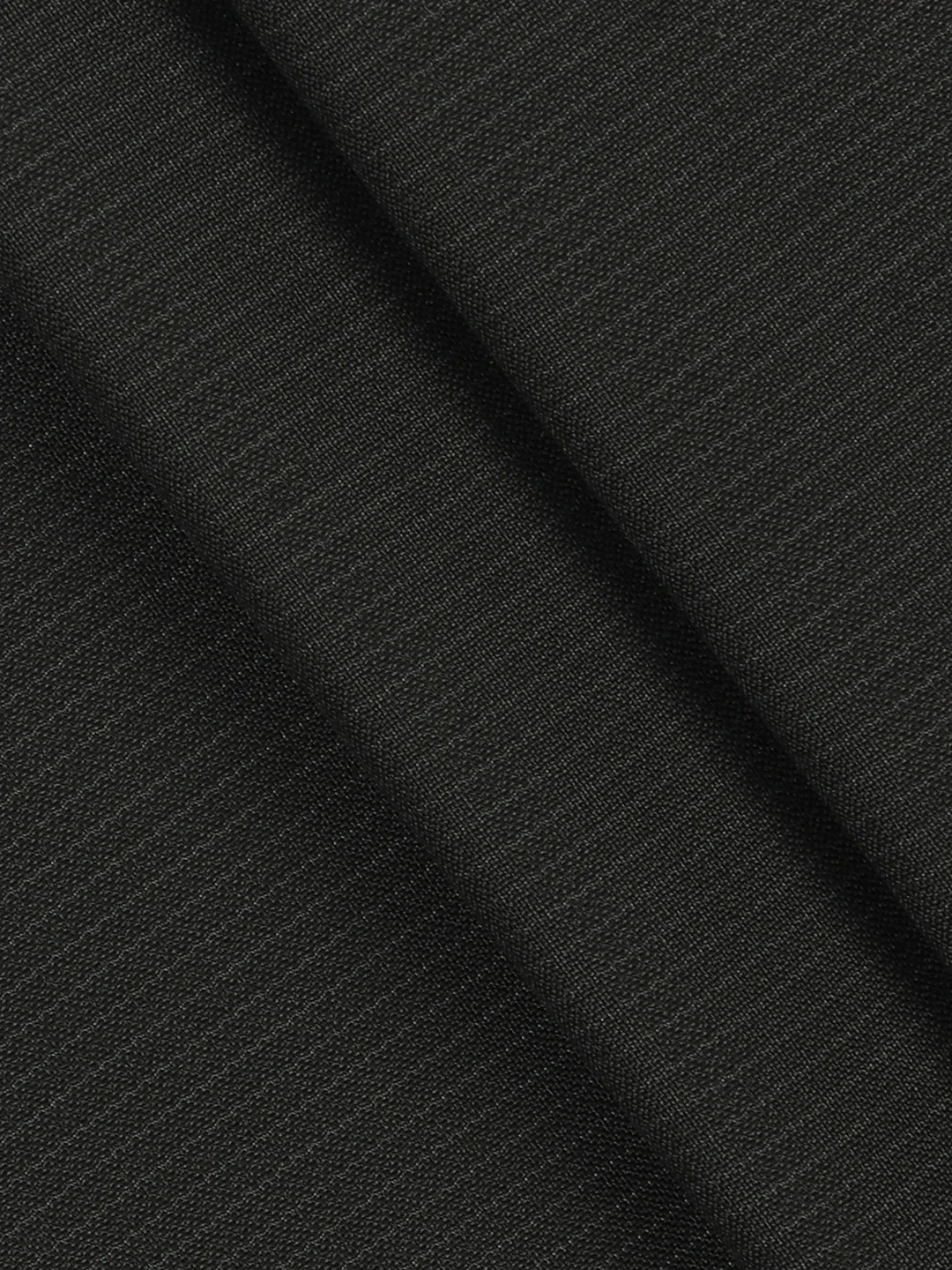 Poly Viscose Black Striped Suiting Fabric Week Days - Image 2