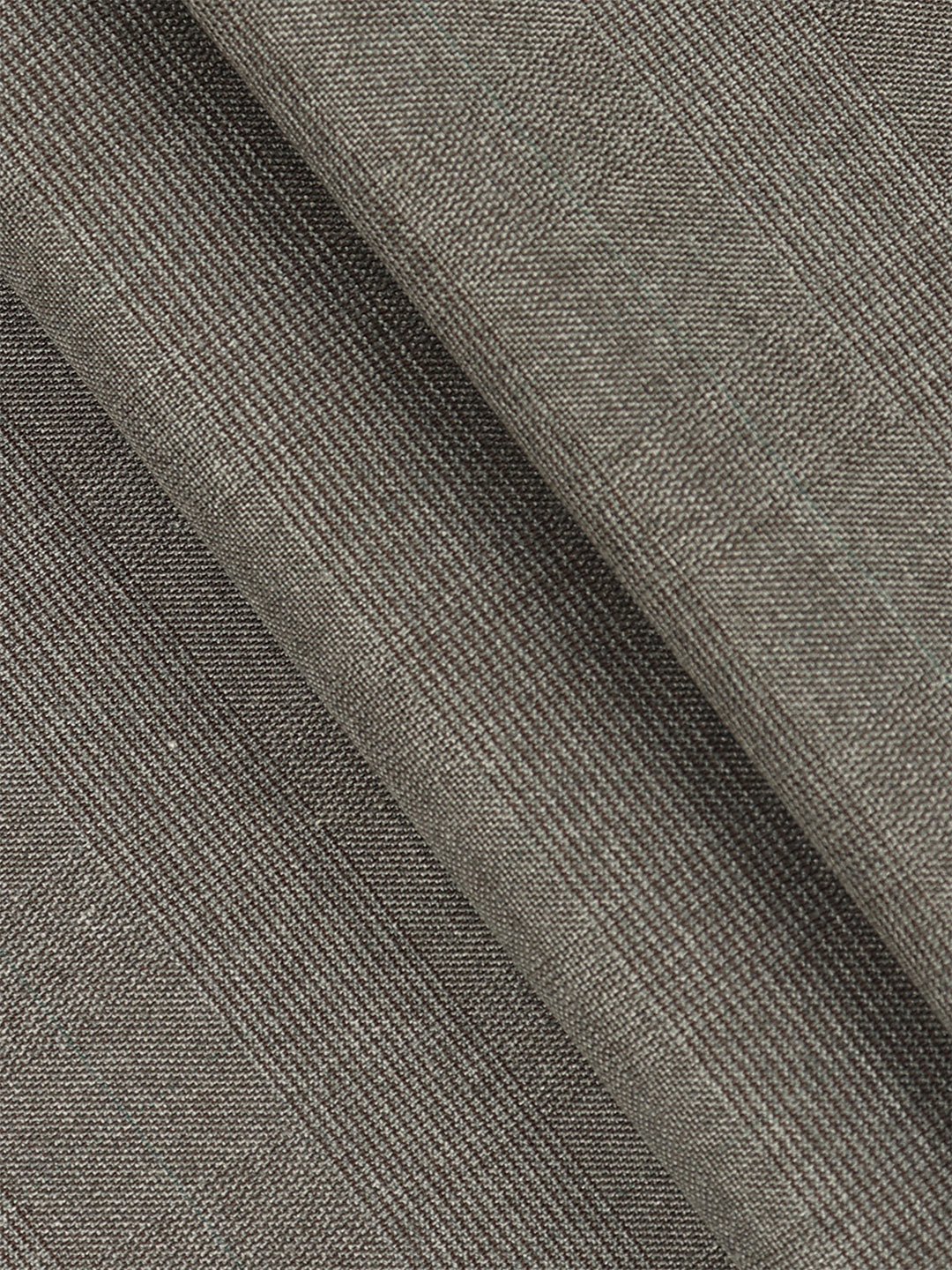 Poly Viscose Blend Self Design Stretch Suiting Fabric Dark Grey Enable - Image 2