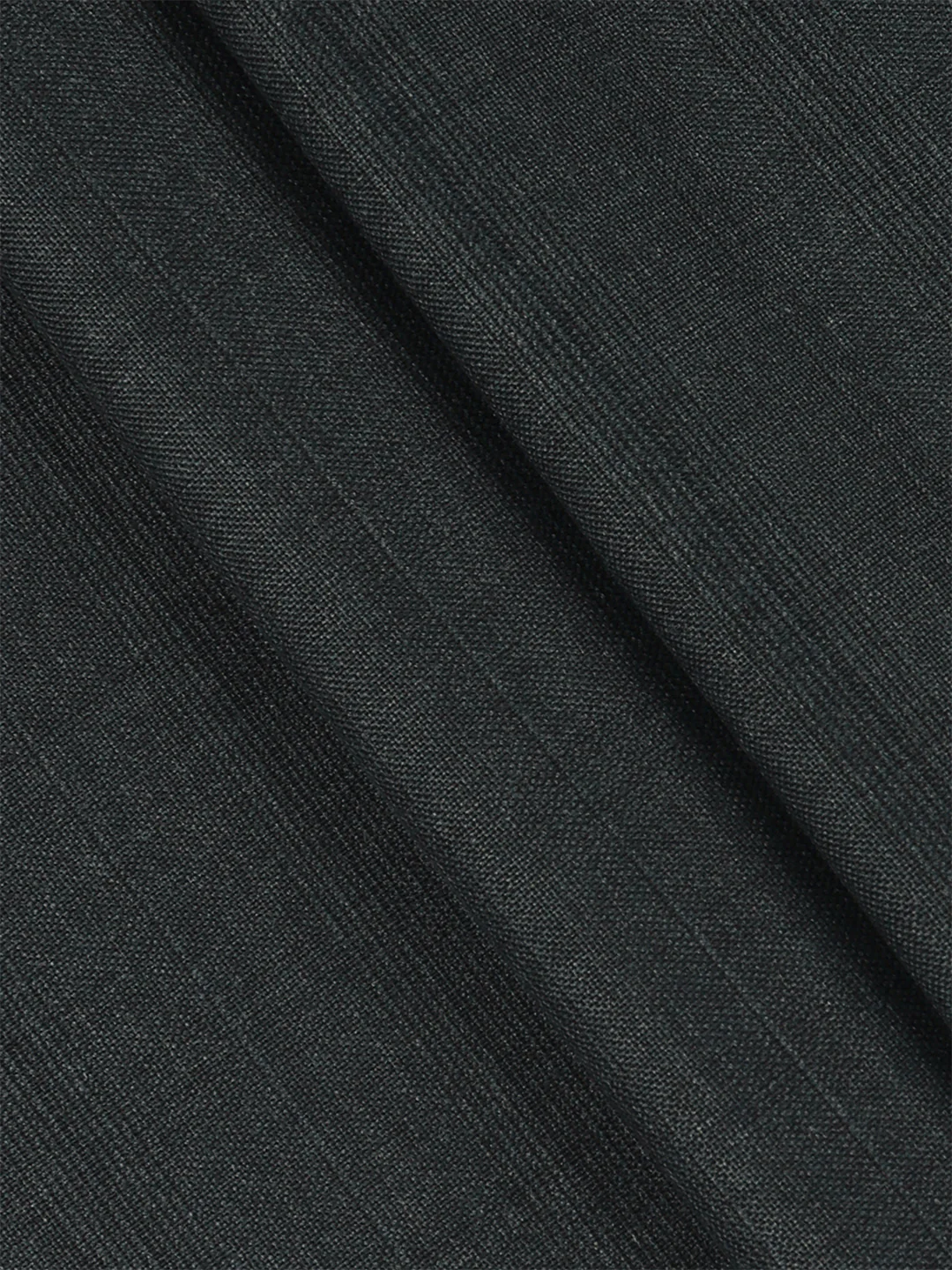 Poly Viscose Blend Self Design Stretch Suiting Fabric Greyish Blue Enable - Image 2