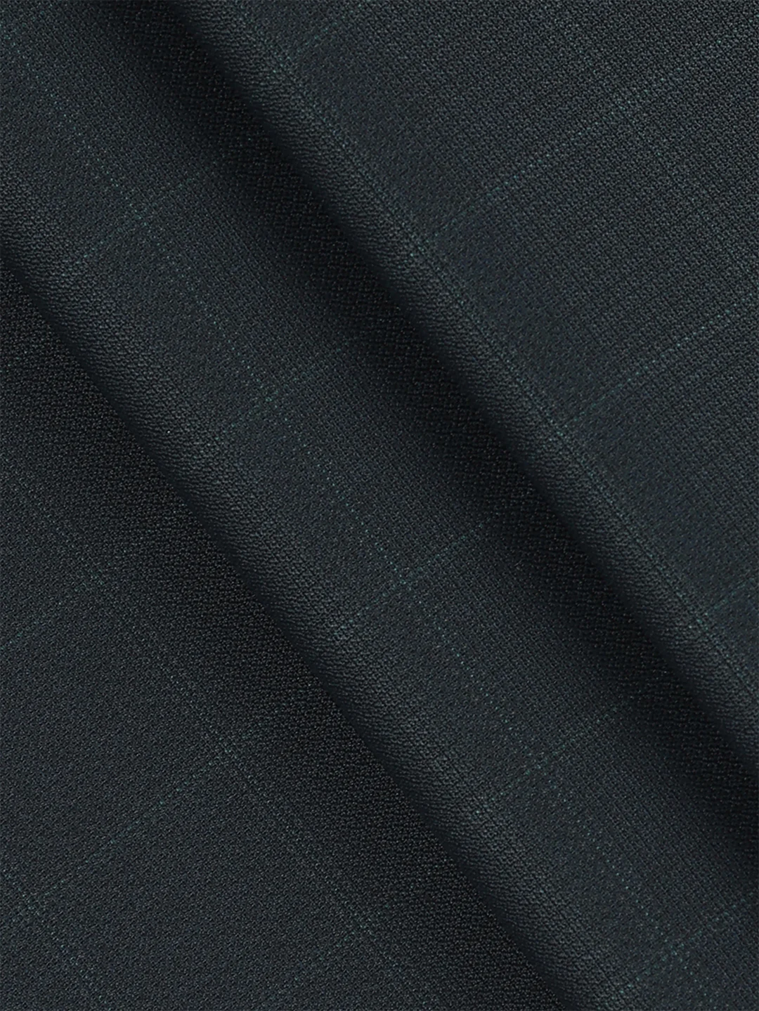 Poly-Viscose Blue Checked Pants Fabric Happy Days - Image 2
